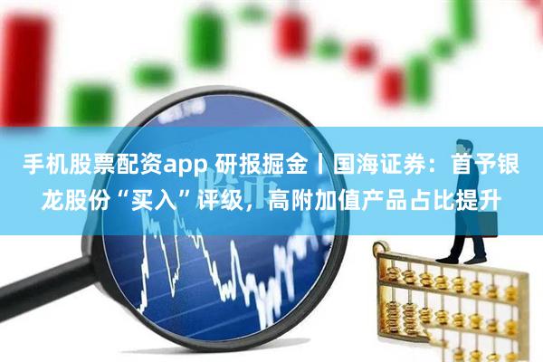 手机股票配资app 研报掘金丨国海证券：首予银龙股份“买入”评级，高附加值产品占比提升